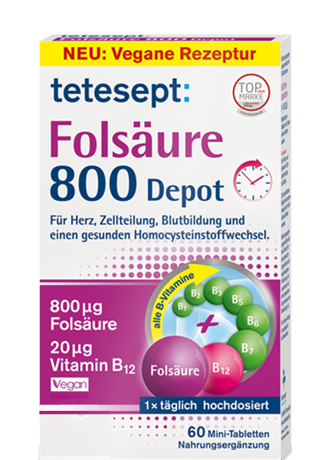 Folsäure 800 Depot