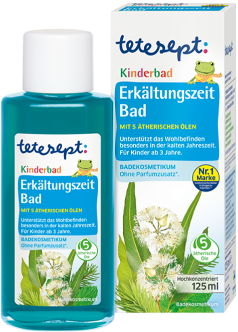 Kinderbad Erkältungszeit Bad