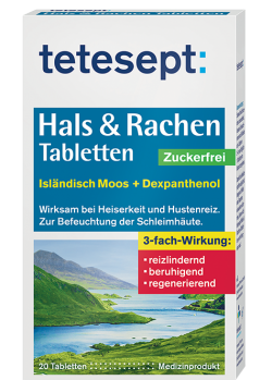 Hals Tabletten Isländisch Moos