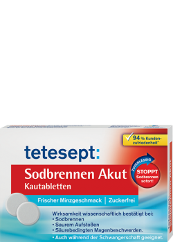 Sodbrennen Akut Kautabletten