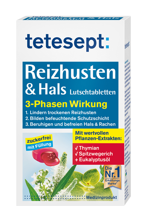 Reizhusten und Hals Lutschtabletten