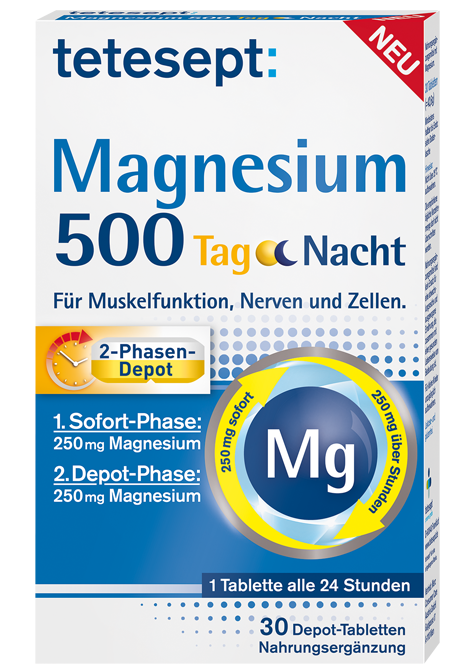 Magnesium 500 Tag Nacht