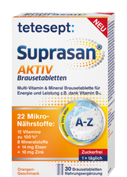 Suprasan Aktiv A-Z Brausetabletten