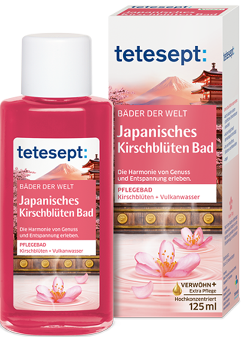 Japanisches Kirschblüten Bad