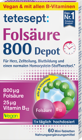 Folsäure 800 Depot
