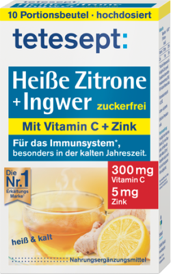 Heisse Zitrone mit Ingwer