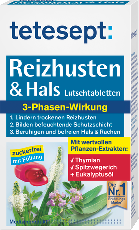 Reizhusten und Hals Lutschtabletten