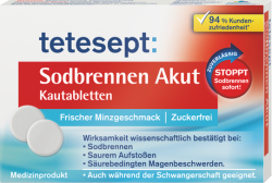 Sodbrennen Akut Kautabletten