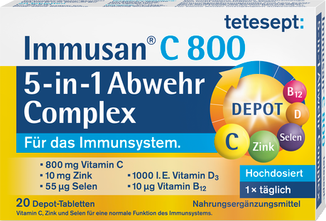 Immusan® C 800 5-in-1 Abwehr Complex