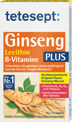 Ginseng Plus Lecithin + B-Vitamine