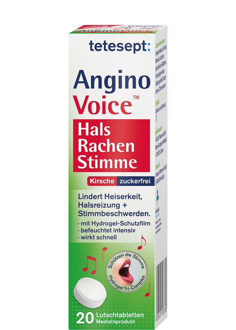 Anginovoice Hals und Stimme Lutschtabletten