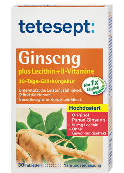 Ginseng Plus Lecithin + B-Vitamine