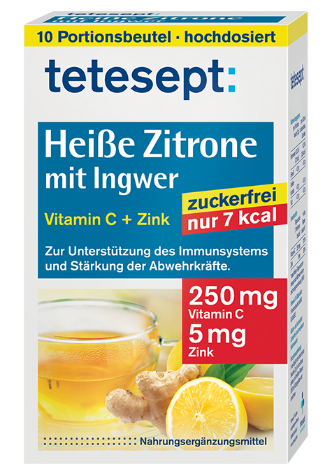 Heisse Zitrone mit Ingwer