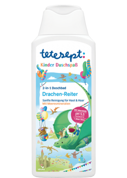 Kinder Duschbad Drachen-Reiter