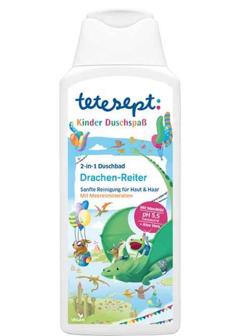 Kinder Duschbad Drachen-Reiter