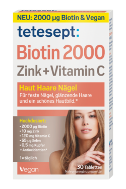Biotin 2000 Zink + Vitamin C