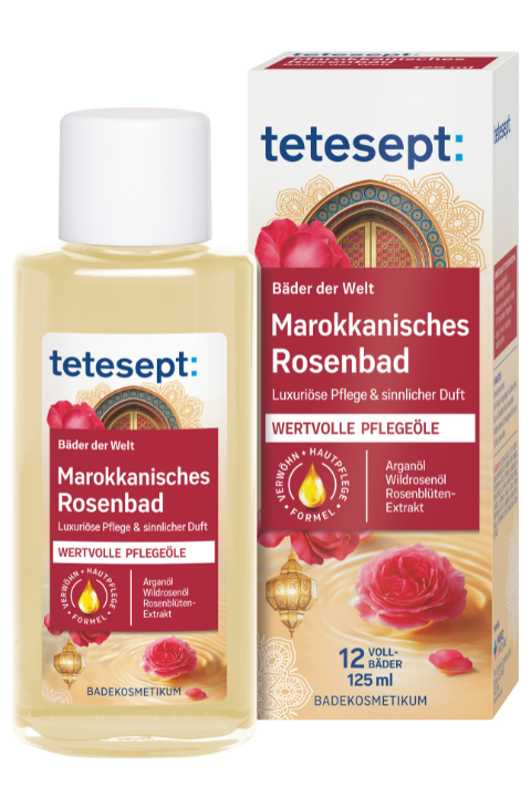 Marokkanisches Rosen Bad