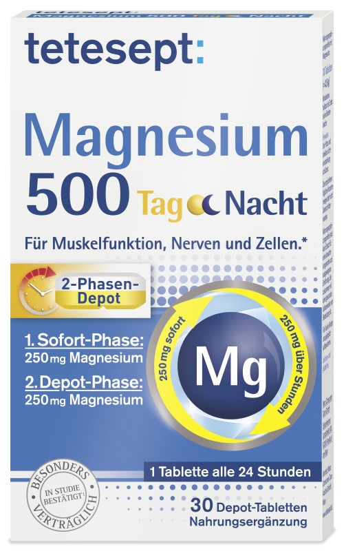 Magnesium 500 Tag Nacht