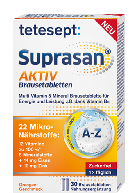 Suprasan Aktiv A-Z Brausetabletten