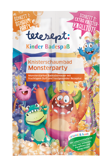 Knister-Schaumbad Monsterparty