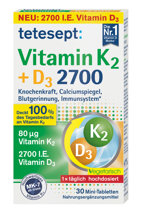 Vitamin K2 + D3 2700