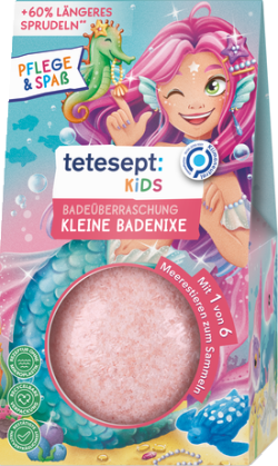 Badeüberraschung Kleine Badenixe