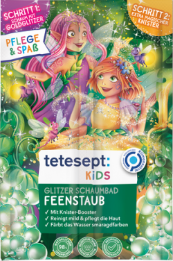 Glitzer Schaumbad Feenstaub