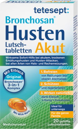 Bronchosan® Husten Akut Lutschtabletten