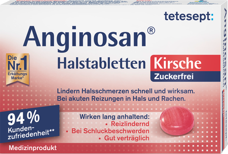 Anginosan® Halstabletten Kirsche