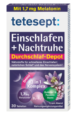Einschlafen + Nachtruhe 1,7 mg Depot