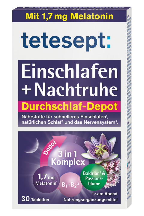 Einschlafen + Nachtruhe 1,7 mg Depot