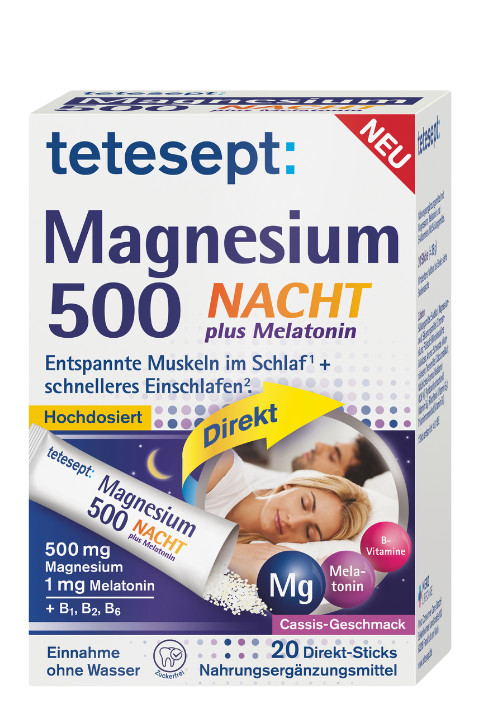 Magnesium Nacht Direkt Sticks