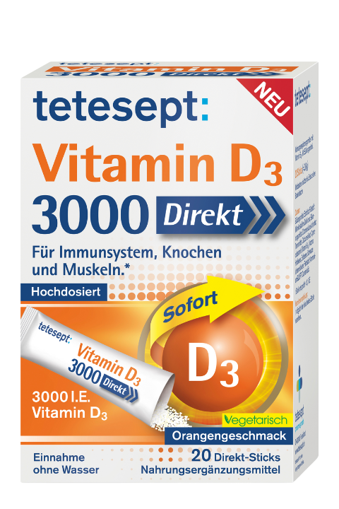 Vitamin D3 3000 Direkt