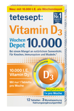 Vitamin D3 10000 Wochendepot