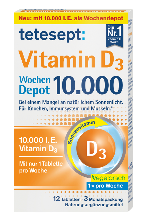 Vitamin D3 10000 Wochendepot