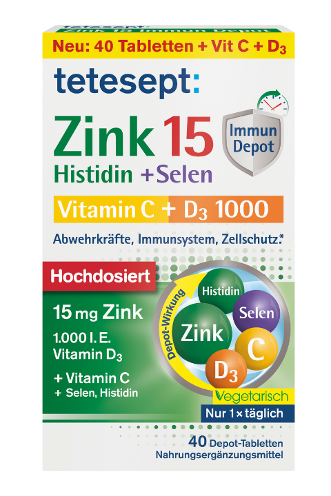 Zink 15 Immun Depot
