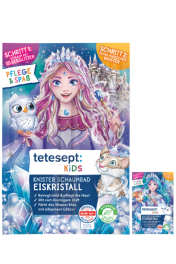 Knisterschaumbad Eiskristall